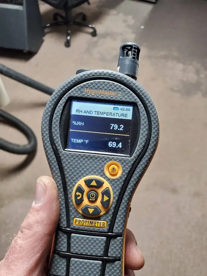 Moisture meter humidity assessment for Mold Remediation & Removal in Monticello